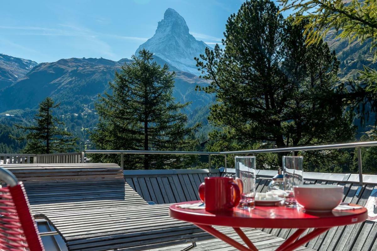 Legendaer Zermatt Aparthotel ภายนอก รูปภาพ